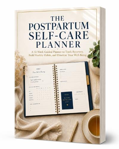 The Postpartum Self-Care Planner — cover